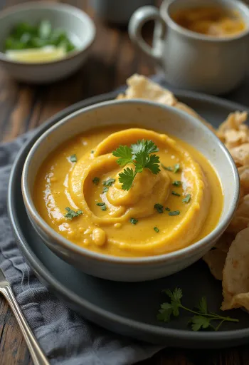 Korma curry sauce served with rice