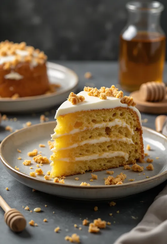 Medovik cake