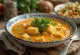 Moqueca served with tofu and coconut milk