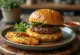 Hash Brown Burger served