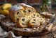 Banana Stollen served