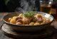 Hearty Escudella stew with meat and vegetables